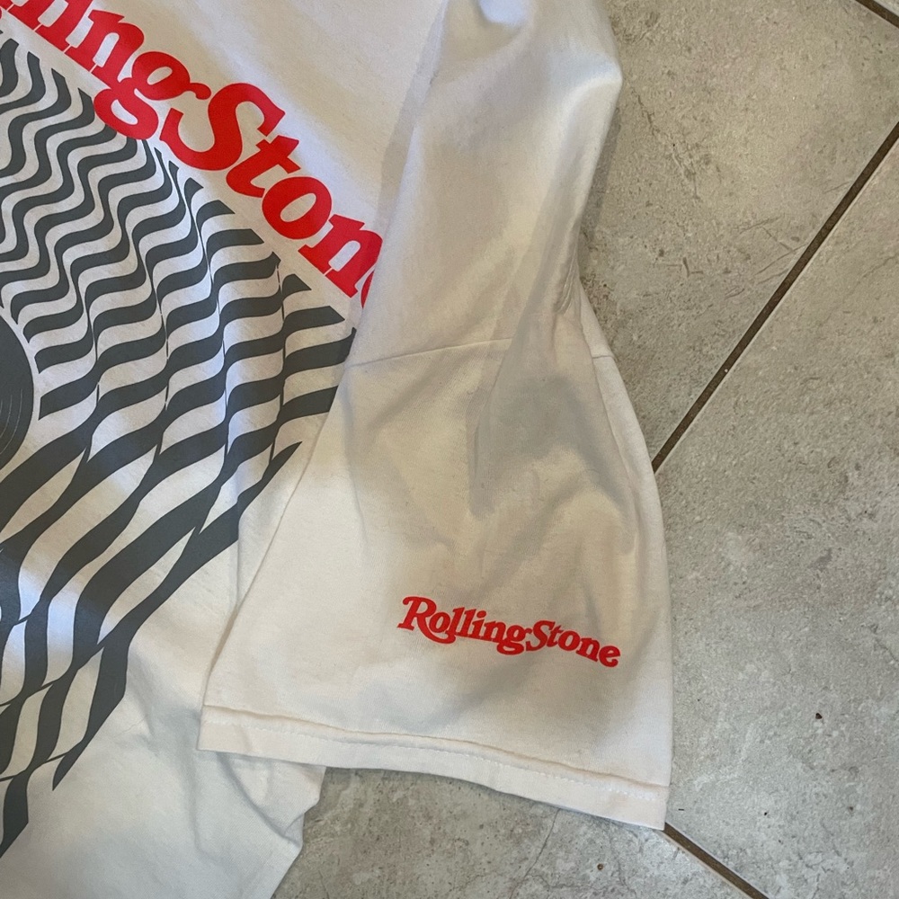 White Rolling Stones Shirt - Picture 3 of 4